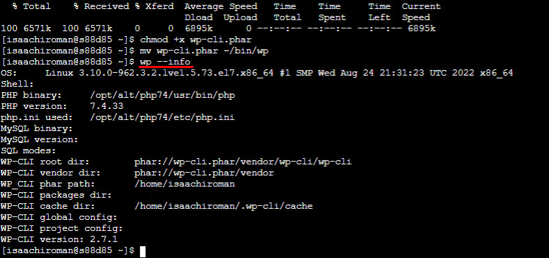 cai dat wp cli tren cpanel 4