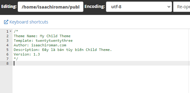 huong dan tao child theme cho website wordpress 3
