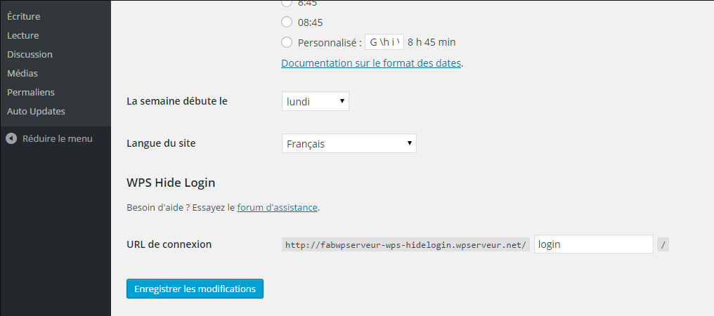 Chèn code đổi URL đăng nhập wp-admin bằng plugin