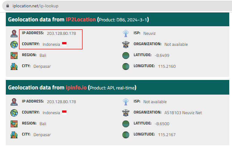 kiem tra vi tri cua ip ket noi vao web