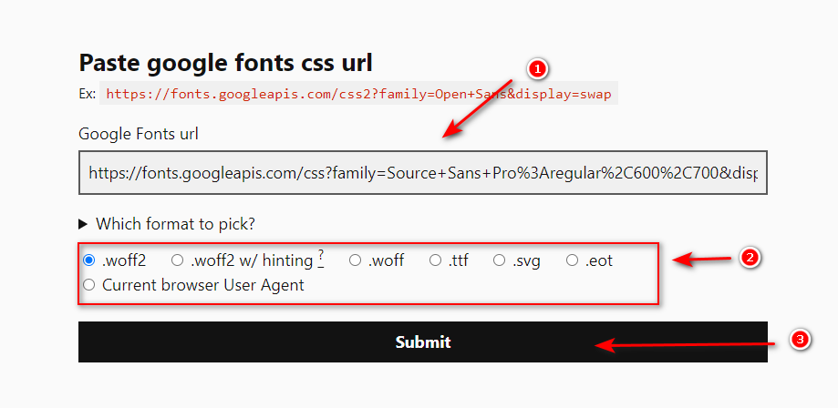 luu tru google fonts vao hosting 8