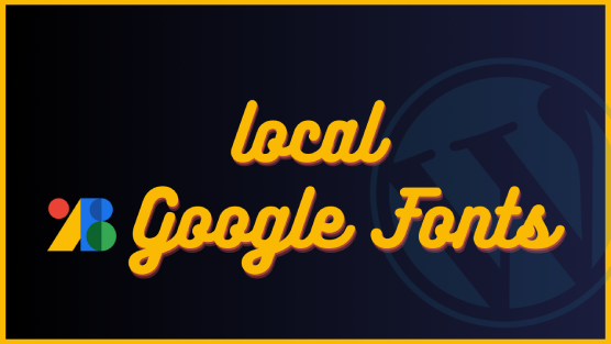 Lưu trữ Google Fonts vào hosting