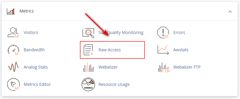 Vị trí logs trên CPanel