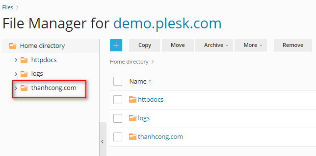 huong dan cai dat them website tren plesk 5