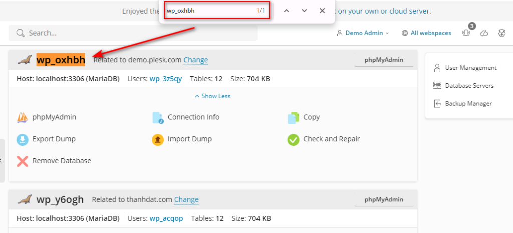 xoa ma nguon wordpress tren plesk 4