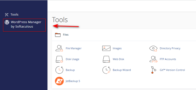 Softaculous - Công cụ cài đặt WordPress tự động trên Cpanel